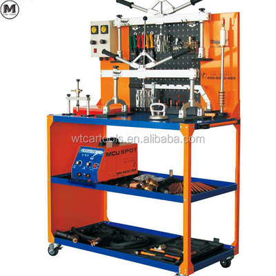 520mm Worktable ระบบซ่อมแซมรถ 380V2PH สําหรับความต้องการซ่อมแซมชน