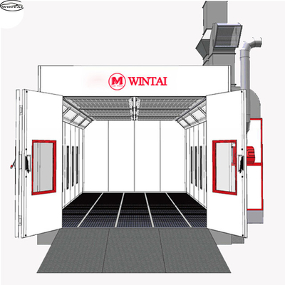 การคุ้มครองสิ่งแวดล้อม 380V รถยนต์ สเปรย์สี Booth 20 'บรรจุ