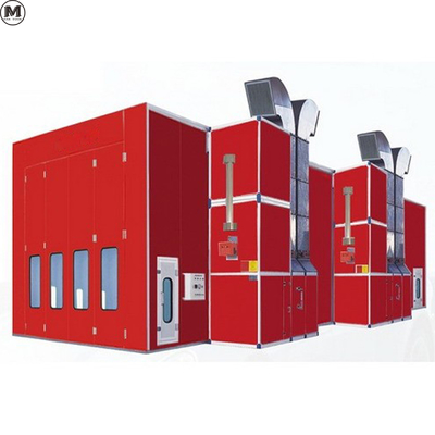 ไดเซลเผารถกระบะสเปรย์ บูธ 220V 39KW ด้วยไฟ LED และแฟน 11KW
