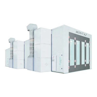 ห้องสเปรย์รถยนต์เครื่องเผาน้ํามันดีเซล 220V ขนาดภายใน 6900 * 4000 * 2700 มม