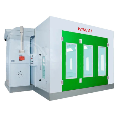 TLSJ-8010 รถยนต์อุตสาหกรรม Spray Booth ไดเซลเผาร้อนสําหรับรถบรรทุก 15000mm