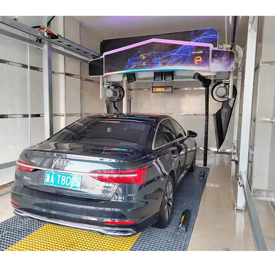 380V/18.5Kw เครื่องล้างรถไร้สัมผัส 304 สแตนเลส เครื่องล้างรถไร้แปรง 8000*3800*3400 โรบอตล้างรถอัตโนมัติ เครื่องล้างรถ 360