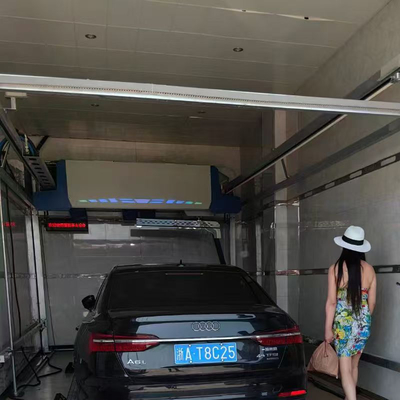 ระบบล้างรถอัตโนมัติแบบไม่สัมผัสเต็มรูปแบบ 380V ระบบความปลอดภัยในการทำงาน เครื่องล้างรถอัตโนมัติ เครื่องล้างรถยนต์แรงดันสูง ระบบรีไซเคิลน้ำ