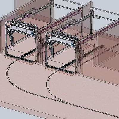 ระบบล้างรถแบบโรลโอเวอร์ สแตนเลสสตีล 304 อัตโนมัติ ไม่สัมผัส เครื่องล้างรถอัตโนมัติแบบไม่สัมผัส