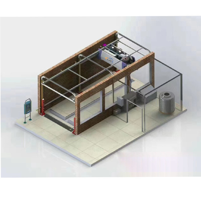 ระบบล้างรถแบบโรลโอเวอร์ สแตนเลสสตีล 304 อัตโนมัติ ไม่สัมผัส เครื่องล้างรถอัตโนมัติแบบไม่สัมผัส