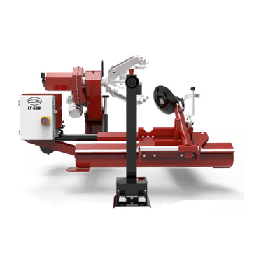 เครื่องถ่วงล้อรถบรรทุกกึ่งพ่วงแบบพกพา ด้ามจับควบคุมแรงดันไฟฟ้าต่ำ เครื่องถ่วงล้อรถบรรทุก  กรงเล็บอัลลอยด์ เครื่องถ่วงล้ออัตโนมัติ รถเปลี่ยนยางสำหรับงานหนัก