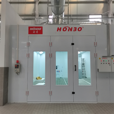 เครื่องเผาน้ํามันดีเซล รถสเปรย์บูธสําหรับร้านซ่อมรถยนต์