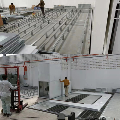 เครื่องเผาน้ํามันดีเซล รถสเปรย์บูธสําหรับร้านซ่อมรถยนต์