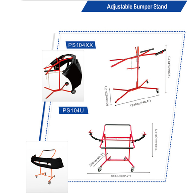 รถสี Rack ใช้ในห้องสเปรย์รถยนต์สําหรับโรงงานรถยนต์