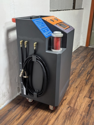 เครื่องล้างระบบน้ำมันหล่อลื่นอัตโนมัติ พร้อมฟังก์ชันนับ