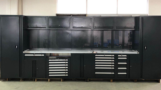 โต๊ะทํางานโรงรถยนต์สีดําใหม่ขนาดใหญ่ที่เคลื่อนไหว / สําหรับห้างสรรพสินค้า