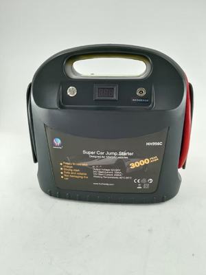 Automotive Jump Starter Car Booster 3000 peak AMPS Battery Charger Suitable for Cars Trucks and Buses