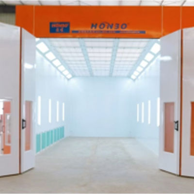 12M Truck Spray Booth Diesel Burer  train metro spray booth  without a base Bus Spray Booth