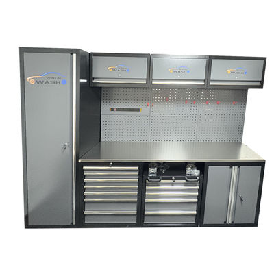 Garage Tool Cabinet Set for Car Repair Workshop Tools Storage Combo Made of 1.0mm Steel Strong and long lifetime