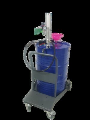 ชุด เติมน้ํามันเครื่องยนต์แบบปนูเมติก อัตราส่วน 5:1 และความเร็วในการ เติม 6-8L/นาที สําหรับร้าน 4S