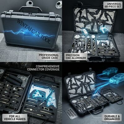 68 ชิ้น ATF Universal Adapter Kit ระบบบริการน้ํามันส่งครบครัน