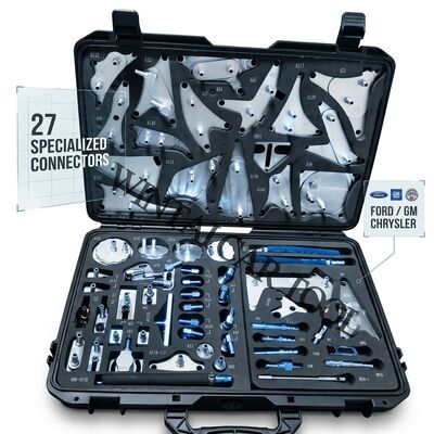 27 ชิ้นรถอเมริกัน ATF อะแดปเตอร์ชุด Ford GM Chrysler Dodge Transmission Service Tool